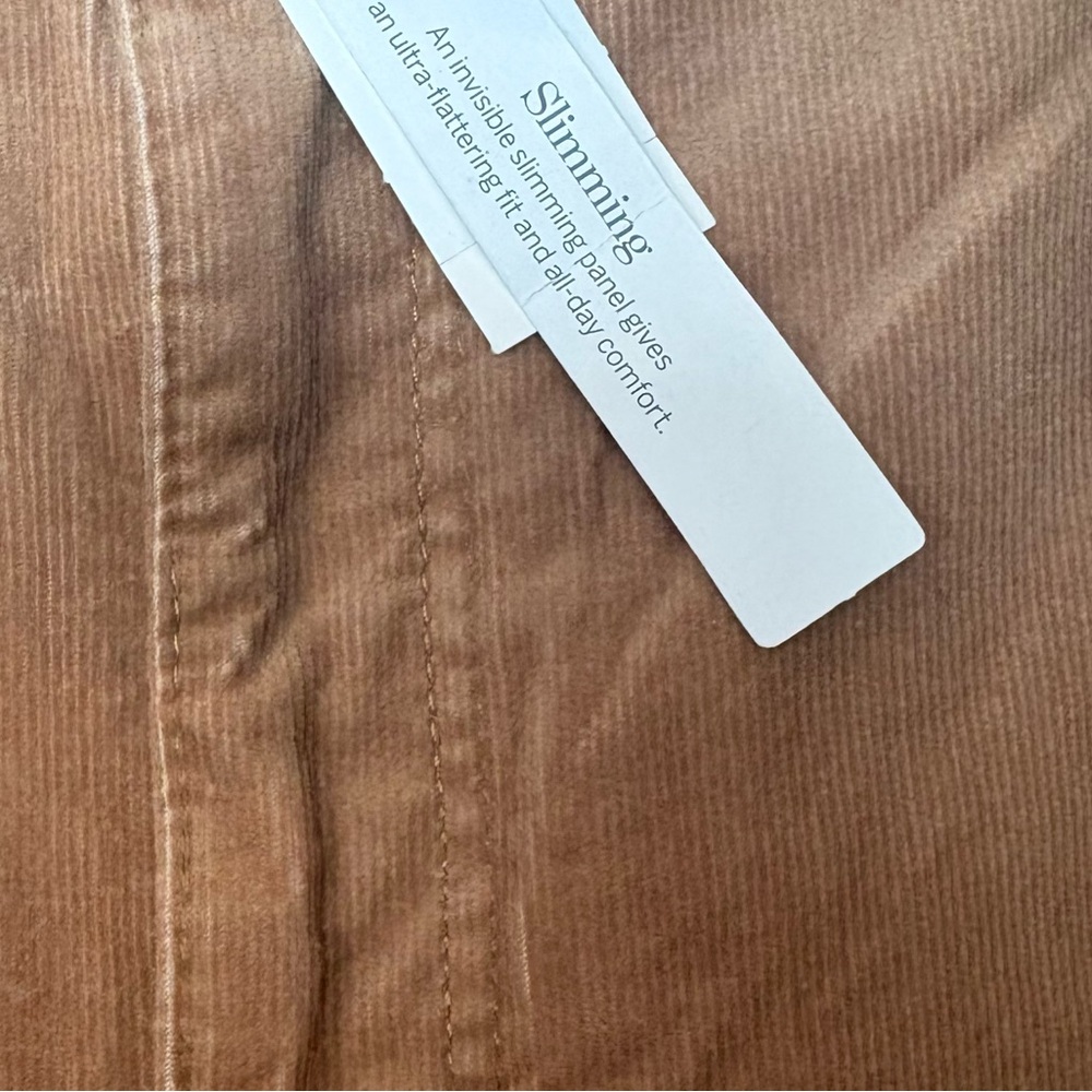 Talbots Tan Straight Leg Corduroy Pants Size 22W‎ - Picture 6 of 9
